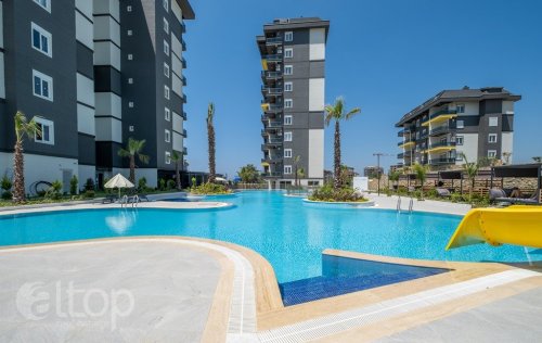 ID: 8483 1+1 Apartment, 55 m2 in Avsallar, Alanya, Turkey 