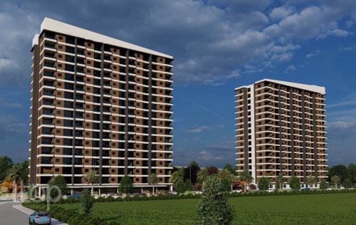 ID: 8488 1+1 2+1 Apartment, 82 m2 in Tomuk, Mersin, Turkey 