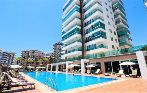 ID: 8548 1+1 Apartment, 68 m2 in Tosmur, Alanya, Turkey 