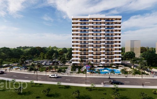 ID: 8879 1+1 2+1 Apartment, 70 m2 in Erdemli, Mersin, Turkey 