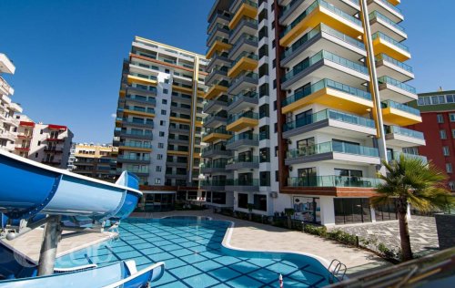 ID: 7206 1+1 Apartment, 80 m2 in Mahmutlar, Alanya, Turkey 