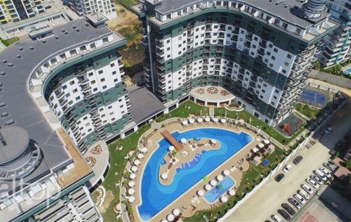 ID: 5966 1+1 Apartment, 60 m2 in Mahmutlar, Alanya, Turkey 