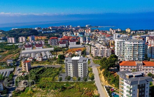 ID: 6179 1+1 2+1 Apartment, 55 m2 in Avsallar, Alanya, Turkey 