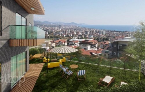 ID: 6370 1+1 2+1 3+1 Apartment, 45 m2 in Alanyas center, Alanya, Turkey 