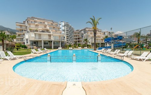 ID: 6489 3+1 Apartment, 120 m2 in Cikcilli, Alanya, Turkey 