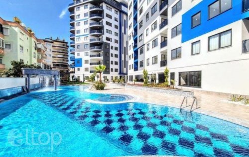 ID: 6582 1+1 Apartment, 65 m2 in Alanyas center, Alanya, Turkey 