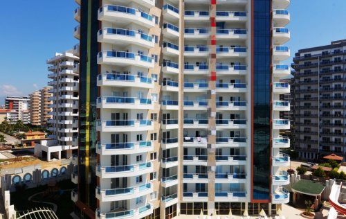 ID: 7601 1+1 Apartment, 70 m2 in Mahmutlar, Alanya, Turkey 