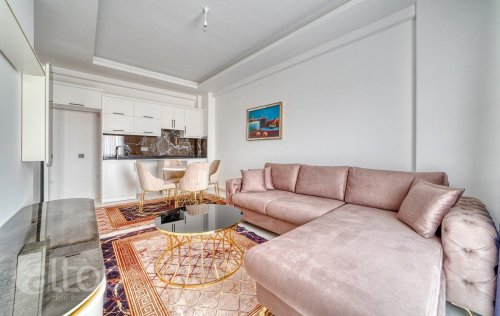 ID: 8861 1+1 Apartment, 52 m2 in Oba, Alanya, Turkey 