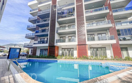 ID: 9092 1+1 Apartment, 50 m2 in Tosmur, Alanya, Turkey 