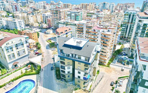 ID: 9384 3+1 Apartment, 80 m2 in Mahmutlar, Alanya, Turkey 