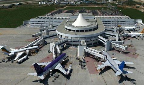 В июле аэропорт Антальи принял 13 тыс. бортов