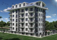 Продажа квартиры 1+1, 53 м2, до моря 550 м в районе Махмутлар, Аланья, Турция № 3551 – фото 1