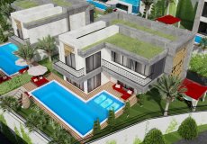 4+1, 4+2 villa for sale, 238 m2, 1600m from the sea in Kargicak, Alanya, Turkey № 5425 – photo 12