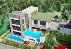4+1, 4+2 villa for sale, 238 m2, 1600m from the sea in Kargicak, Alanya, Turkey № 5425 – photo 4