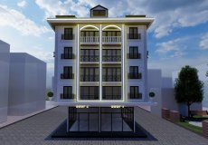 Продажа квартиры 1+1, 47 м2, до моря 800 м в центральном районе, Аланья, Турция № 5634 – фото 1