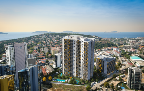 ID: 5699 Новый жилой комплекс в Стамбуле, район Драгос