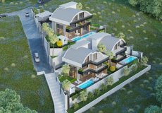 5+1 villa for sale, 346 m2, 2200m from the sea in Tepe, Alanya, Turkey № 5872 – photo 11