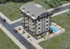 Продажа квартиры 1+1 2+1, 44 м2, до моря 450 м в районе Каргыджак, Аланья, Турция № 6120 – фото 2
