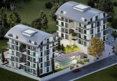 Продажа квартиры 1+1 3+1, 56 м2, до моря 280 м в районе Каргыджак, Аланья, Турция № 6261 – фото 3