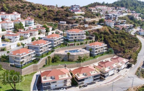 ID: 6186 3+1 3+2 Penthouse, 135 m2 in Kargicak, Alanya, Turkey 