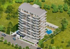 Продажа квартиры 1+1 2+1, 50 м2, до моря 650 м в районе Махмутлар, Аланья, Турция № 6366 – фото 4