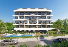 1+1 2+1 apartment for sale, 54 m2, 2000m from the sea in Oba, Alanya, Turkey № 6697 – photo 4
