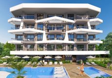 1+1 2+1 apartment for sale, 54 m2, 2000m from the sea in Oba, Alanya, Turkey № 6697 – photo 1