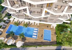 1+1 2+1 apartment for sale, 54 m2, 2000m from the sea in Oba, Alanya, Turkey № 6697 – photo 7