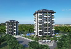 Продажа квартиры 1+1 2+1, 53 м2, до моря 1500 м в районе Демирташ, Аланья, Турция № 6642 – фото 8