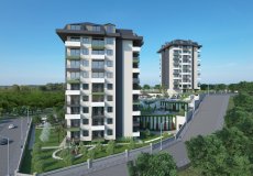 Продажа квартиры 1+1 2+1, 53 м2, до моря 1500 м в районе Демирташ, Аланья, Турция № 6642 – фото 7