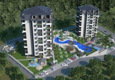 Продажа квартиры 1+1 2+1, 53 м2, до моря 1500 м в районе Демирташ, Аланья, Турция № 6642 – фото 1