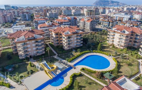 ID: 6955 3+1 Penthouse, 235 m2 in Oba, Alanya, Turkey 