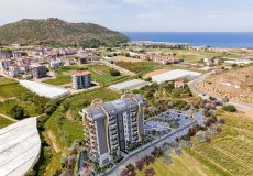 1+1 2+1 apartment for sale, 46 m2, 1000m from the sea Gazipasha, Turkey № 6979 – photo 1