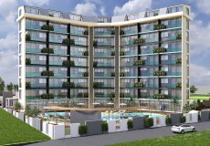 1+1 2+1 apartment for sale, 51 m2, 700m from the sea Gazipasha, Turkey № 7281 – photo 1