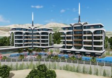 Продажа квартиры 1+1 2+1, 55 м2, до моря 700 м в районе Каргыджак, Аланья, Турция № 7370 – фото 1
