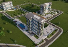 Продажа квартиры 1+1 2+1, 53 м2, до моря 2000 м в районе Демирташ, Аланья, Турция № 7653 – фото 29