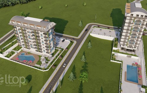 ID: 7653 Новый проект жилого комплекса в Алании, Демирташ