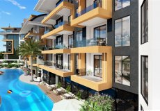 1+1 2+1 apartment for sale, 45 m2, 2000m from the sea in Oba, Alanya, Turkey № 7924 – photo 4