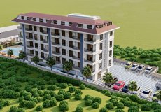 Продажа квартиры 1+1 3+1, 55 м2, до моря 1000 м в районе Кестель, Аланья, Турция № 7927 – фото 12