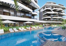 1+1 2+1 3+1 apartment for sale, 50 m2, 2400m from the sea in Oba, Alanya, Turkey № 7982 – photo 8