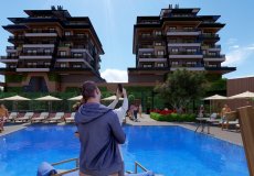 Продажа квартиры 1+1 2+1 3+1, 58 м2, до моря 100 м в районе Каргыджак, Аланья, Турция № 7882 – фото 17