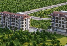 Продажа квартиры 1+1 3+1, 55 м2, до моря 1000 м в районе Кестель, Аланья, Турция № 7927 – фото 7