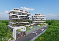 1+1 2+1 3+1 apartment for sale, 50 m2, 2400m from the sea in Oba, Alanya, Turkey № 7982 – photo 6