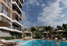 1+1 2+1 3+1 4+1 apartment for sale, 58 m2, 3200m from the sea in Oba, Alanya, Turkey № 7826 – photo 6