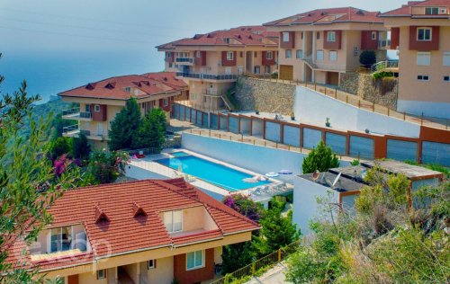 ID: 7887 3+2 Penthouse, 135 m2 in Kargicak, Alanya, Turkey 