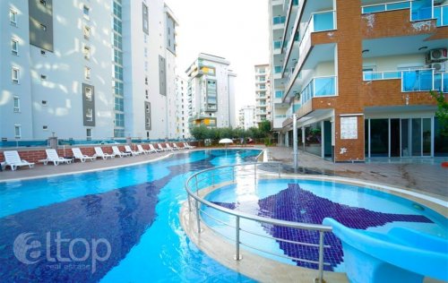 ID: 9357 1+1 Apartment, 70 m2 in Mahmutlar, Alanya, Turkey 