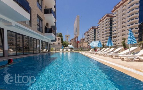 ID: 8782 1+1 Apartment, 60 m2 in Mahmutlar, Alanya, Turkey 
