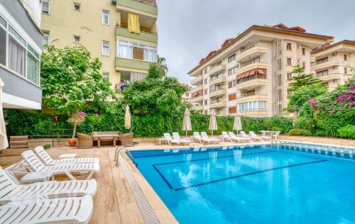 ID: 8201 1+1 Apartment, 65 m2 in Alanyas center, Alanya, Turkey 