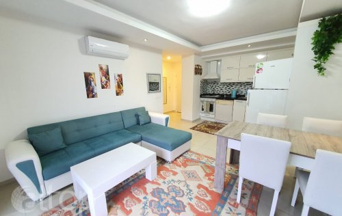 ID: 8332 1+1 Apartment, 65 m2 in Oba, Alanya, Turkey 
