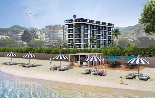 ID: 8281 Новый проект с видовыми квартирами в Алании на берегу моря, Кестель
